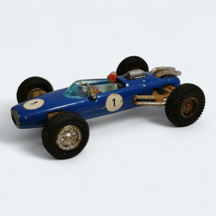 Vintage Lola Climax Blue – 2.5" Diecast Race Car GT R-101 (Hong Kong, Fair, Pre-Owned)