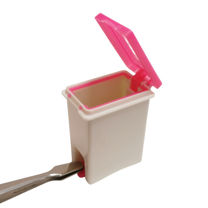 Pink Stepping Dust Bin 2" Mini Garbage Can – Dollhouse Kitchen (Pre-Owned)