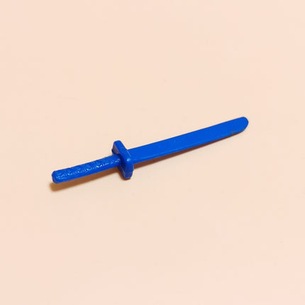 GI Joe Ryu V1 Short Sword Blue – Weapon Part (Hasbro 1993, Pre-Owned)