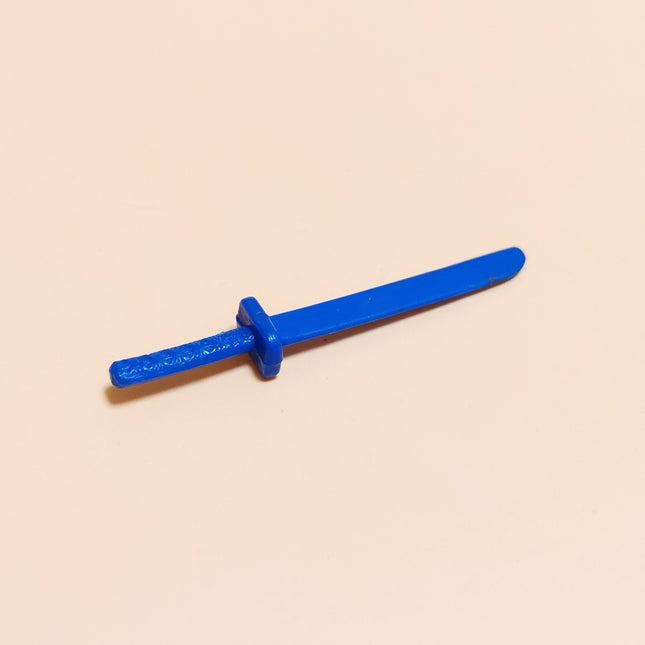 GI Joe Ryu V1 Short Sword Blue – Weapon Part (Hasbro 1993, Pre-Owned)