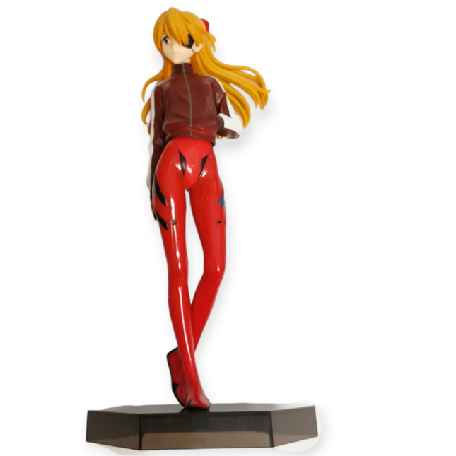 Evangelion ASUKA LANGLEY 8.5" Figure w Stand Anime Toy Collectible SEGA Loose