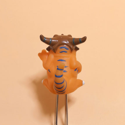 Bandai 2000 Digimon GREYMON 1.5" Mini Figure Digital Monster PVC Toy Toei Rare