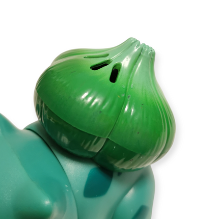 TOMY Pokemon Bulbasur 3.5" Nodding Figure – 1997 Vintage (Rare, Pre-Owned)