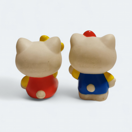 Sanrio Hello Kitty & Mimmy PVC Pencil Toppers – Lot of 2 (2000, Pre-Owned)