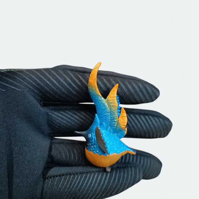 Capcom Monster Hunter Rise MHR SPIRIBIRD BLUE BIRD 2" Mini Figure Encyclopedia