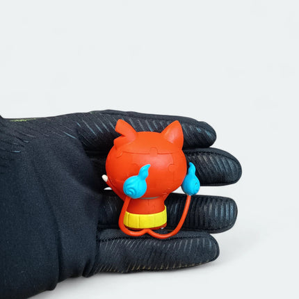 Yokai Watch Jibanyan Puzzle 2" Mini Figure – Anime Collectible (Pre-Owned)