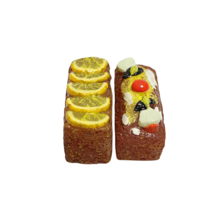 Re-Ment Miniature Dried Fruit Pound Cake – Department Store Series (Pre-Owned)