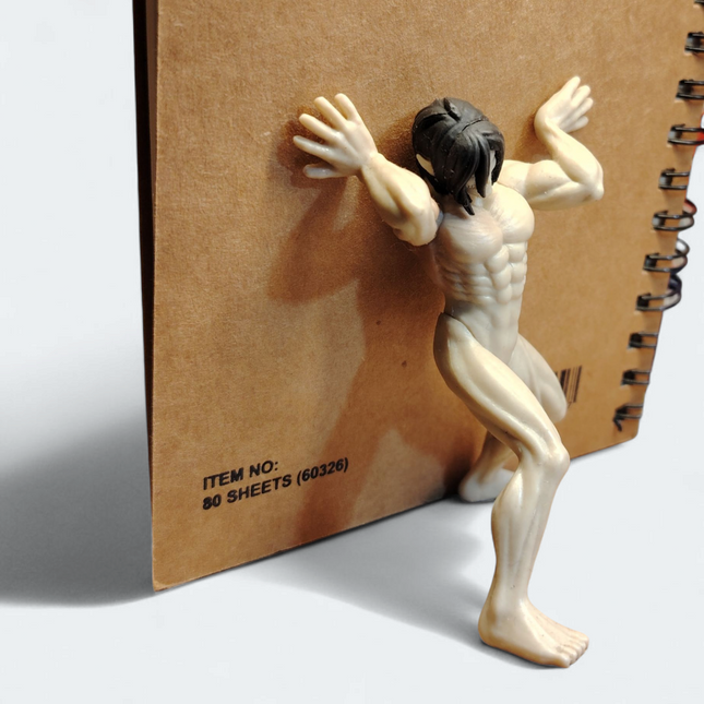 Attack on Titan Eren Giant 3.5" Phone Stand Mini Figure – Anime Toy (Pre-Owned)