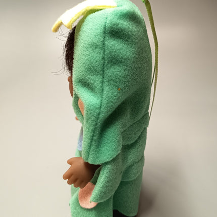 Precious Moments Xmas Tree Outfit AA Boy – 5" Doll Ornament (Enesco, Pre-Owned)