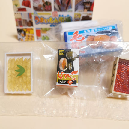 Re-Ment Miniature Produce Delivery: Seafood from Hokkaido – Japanese Food Set (Pre-Owned)