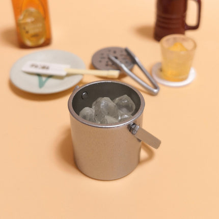 Re-Ment Drinking Tavern 2005 #14 Whiskey & Ice Bucket – Dollhouse Bar (Pre-Owned)