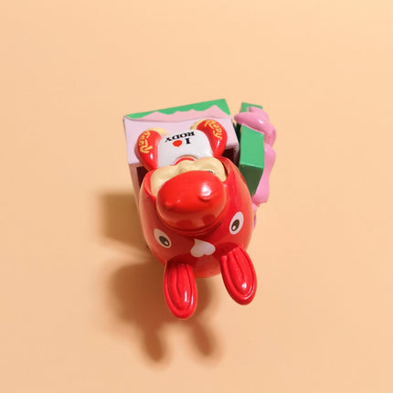 Kewpie Baby Red Rody Horse Gift Box – 2.5" Bobble Head (Rose O'Neill, Pre-Owned)