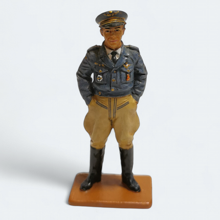 Del Pardo RUSSIAN COMMANDANT Soldier 2.5" DIECAST PAINTED Mini Figure Toy Loose