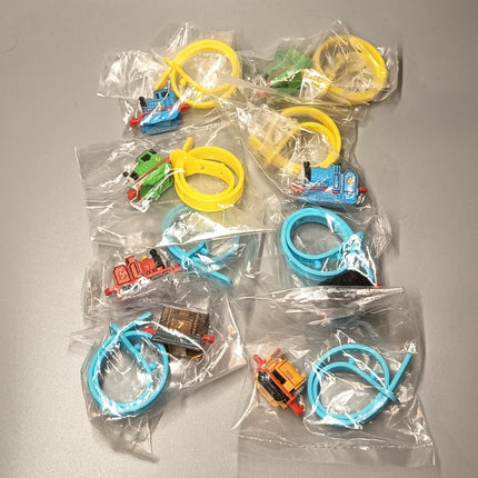 Thomas & Friends Plastic Bracelet with Train – Lot of 8 (Bandai 2006, New)