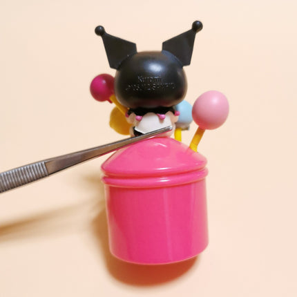 Sanrio Kuromi with Lollipop – 4" Storage Box (7-11, 2012) (Pre-Owned)