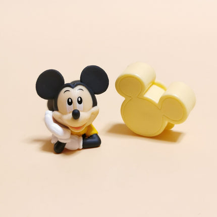 Daydreaming Mickey Mouse 1.75" Mini Figure – Capsule Toy Cake Topper (Pre-Owned)