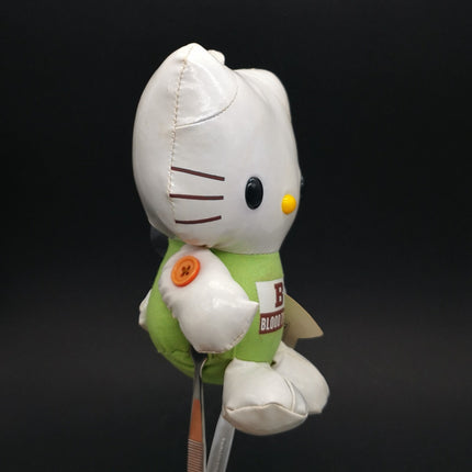 Sanrio Hello Kitty Blood Type B – 5.5" Vinyl Plush (2003, Rare) (Pre-Owned)