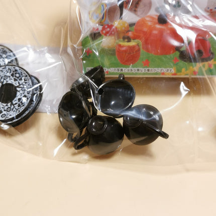 Re-Ment Fairytale Tableware #6 Black Coffee Cup & Saucer – Dollhouse (Sealed)