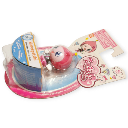 Tamagotchi Friends Himespetchi – 2" Pink Robot Figure (Bandai, 2014, Pre-Owned)