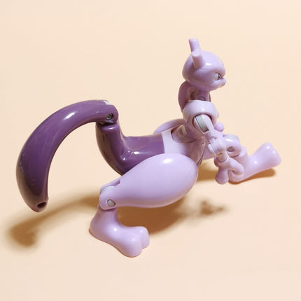 Pokemon Mewtwo Transforming Toy 4" Figure – Articulated (Rare, Pre-Owned)