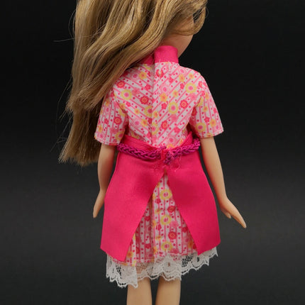 Pink Kimono Waitress Uniform – for Bratz & Licca Chan (Re-ment, Pre-Owned)