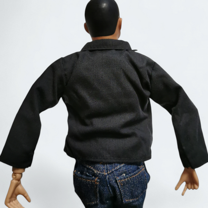 1/6 Scale Male Beige Shirt & Jeans with Black Jacket – for 12" Figure (Pre-Owned)