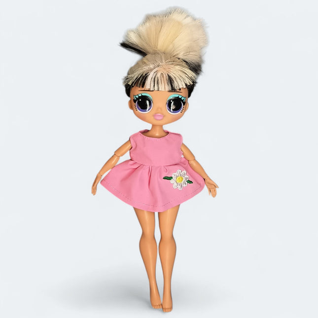 LOL OMG Doll Fashion Pink Dress Casual Outfit – 20cm Clothes (Pre-Owned)