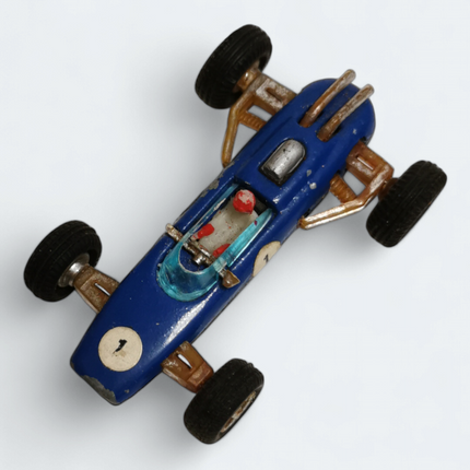 Vintage Lola Climax Blue – 2.5" Diecast Race Car GT R-101 (Hong Kong, Fair, Pre-Owned)