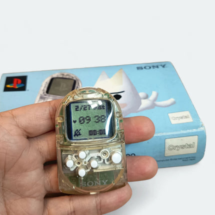 Vintage Sony 1999 PlayStation PocketStation – Clear Console (Tested, Pre-Owned)