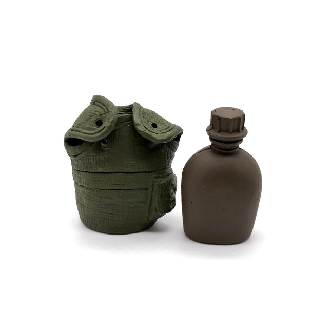 Canteen with Green Case – for 12" Soldier (Pre-Owned)