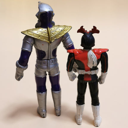 Ultraman King & Kamen Rider Stronger – 5" & 4" PVC Figure Lot of 2 (Pre-Owned)