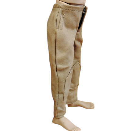 1/6 Scale Male Brown Beige Pants – Soldier Uniform Clothes (Pre-Owned)