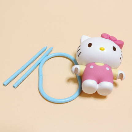 Sanrio Hello Kitty with Hula Hoop – 2" Gacha Figure (2023) (Pre-Owned)