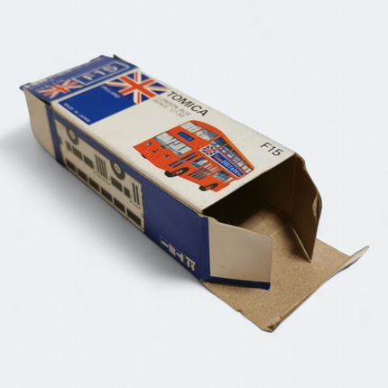 Vintage Tomica London Bus Package Box Only – for F15 1/130 (Pre-Owned)