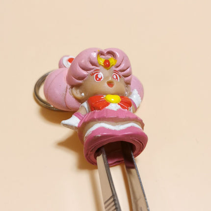 Vintage 1994 Bandai Sailor Moon Chibi Moon 1.75" Keychain – Anime (Pre-Owned)