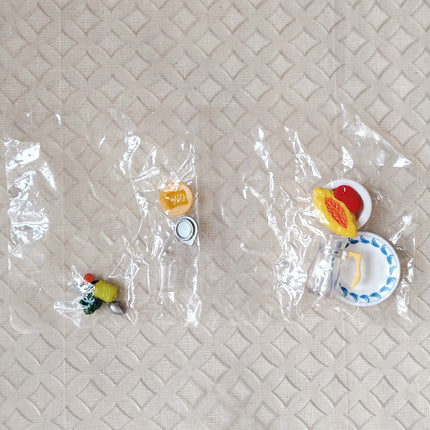 Re-Ment Western Style Restaurant – Set of 7 (2019, Partial, Sealed)