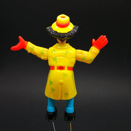 Vintage 1992 INSPECTOR GADGET Windsurfer 5" Figure Loose Toy Collectible TIGER