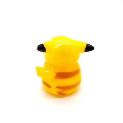 Pokemon Pikachu Sofubi Grip Grab – 3" PVC Figure (Banpresto 1998, Pre-Owned)