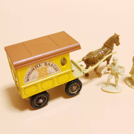 Vintage LLEDO Days Gone Windmill Bakery Horse Carriage – Diecast Toy 1983 (Pre-Owned)