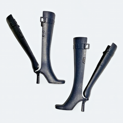 Mattel Barbie Dark Blue Tall Boots – Really Rosy 2003 (Pre-Owned)