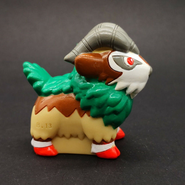 Pokemon B.13 Gogoat Finger Puppet – Catch Them All (Bandai, Pre-Owned)
