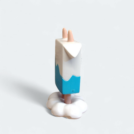 Tokidoki x Hello Kitty Latte Milk Carton Kitty – 2.5" Vinyl Figure (7-11, Pre-Owned)