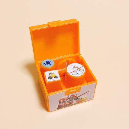 Disney Pixar Planes 4pc Mini Stamp Set with Case – Yujin (Pre-Owned)