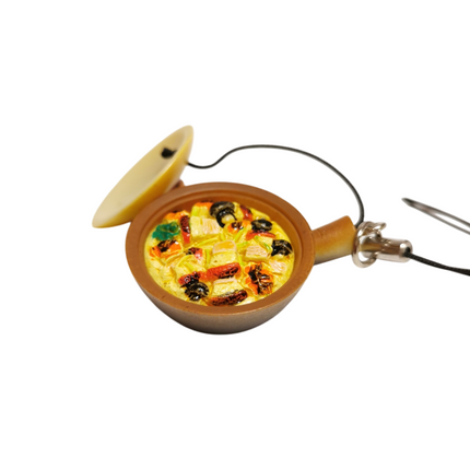Clay Pot Rice Hong Kong Street Food 1" Miniature – Dollhouse Keychain (Pre-Owned)