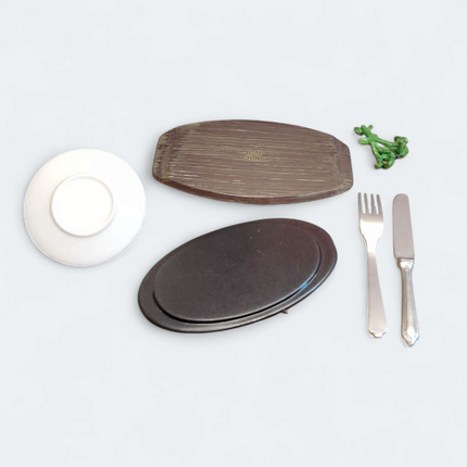 Re-Ment Family Restaurant 2 #2 Steak with Butter Bun – Dollhouse Kitchen (Pre-Owned)