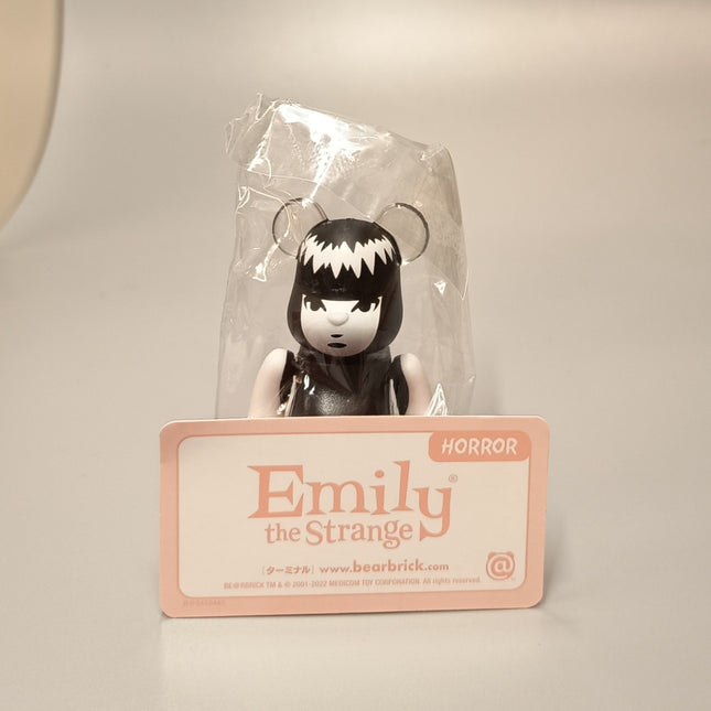 Medicom Bearbrick EMILY THE STRANGE w Card 100% be@rbrick S45 Series 45 Horror