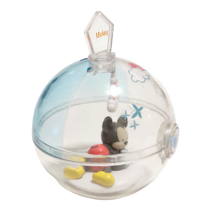 Mickey Mouse Sleeping in Clear Ball 3" Mini Figure – Disney Gashapon (Pre-Owned)