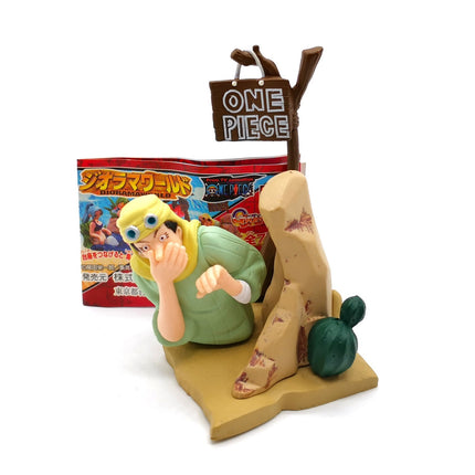 One Piece Usopp Diorama World 2" Mini Figure – Bandai Gashapon (Pre-Owned)