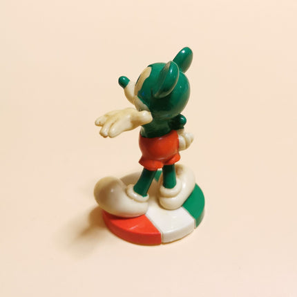 Tokyo DisneySea Mickey Mouse Italiano 2.25" Mini Figure – Yellowed (Pre-Owned)