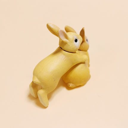 Rabbit Bunny 1.5" Mini Figure – Takara Tomy ANIA Dollhouse Animal (Pre-Owned)